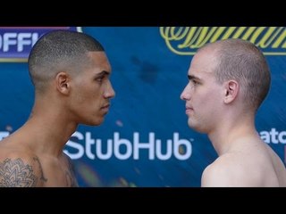 CONOR BENN v LUKAS RADIC - WEIGH IN & FACE OFF