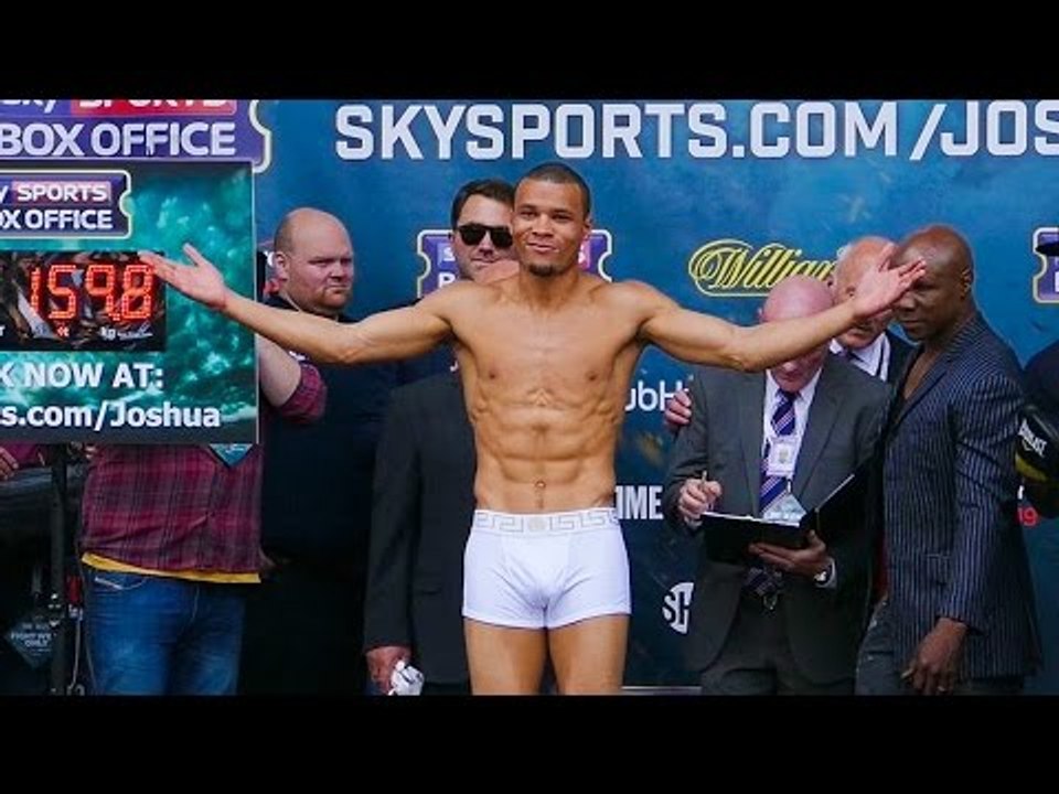 Chris Eubank Jr RETURNS for 2ND WEIGH IN