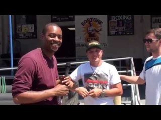 EXCLUSIVE Rulsan Provodnikov at Terence Crawford workout! & Talks Kovalev, Postol & Future