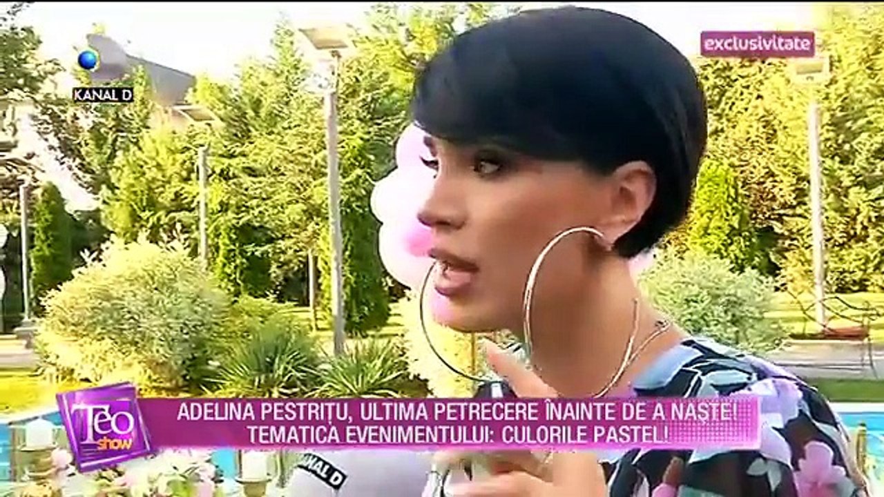 Teo show (04.07.2018) -  adelina pestritu, ultima petrecere inainte de a naste! partea 1