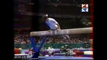 Vasiliki TSAVDARIDOU (GRE) beam - 1996 Atlanta Olympics Team Optionals