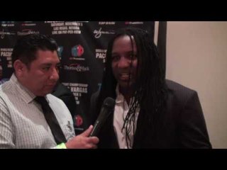 Dewey Cooper on Manny Pacquiao vs Jessie Vargas