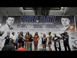 Diego De La Hoya vs Luis Orlando Del Valle - WEIGH IN