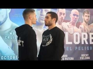 BURNETT v FARRAG  HEAD TO HEAD @ FINAL PRESS CONFERENCE FOR BELLEW VS FLORES