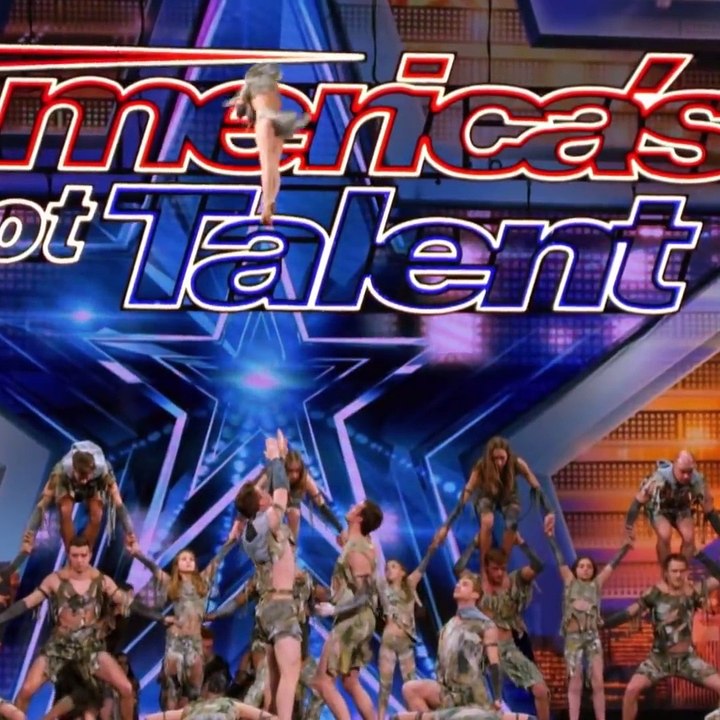 اقوى عرض يمكن ان تراه حصل على الباز الذهبي في برنامج امريكا غوت تالنت 2018