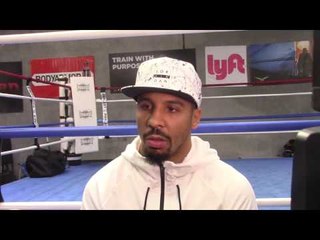 Andre Ward discuses the biggest fight of his professional career Nov. 19 against Sergey Kovalev