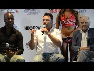Oscar De La Hoya "I Miss Being In The Ring Every Single Day" at Golden Boy Round Table