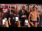 CROLLA VS LINARES OFFICIAL WEIGH-IN