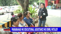 Pamamahagi ng educational assistance ng DSWD, patuloy