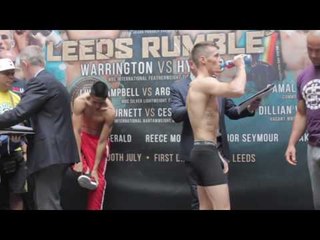 CESAR RAMIREZ vs RYAN BURNETT  Weigh-In