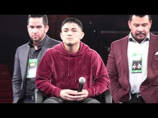 Joseph Diaz vs Horacio Garcia - POST FIGHT PRESS CONFERENCE