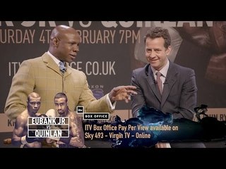 Chris Eubank vs Renold Quinlan - ITV Sport Press Conference