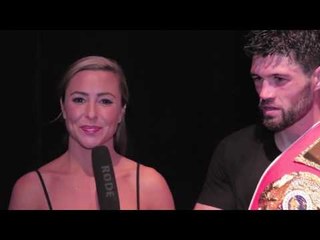 John Ryder after defeating Adam Eches