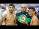 Adrin Diale v Andrew Selby FACE - TO - FACE & WEIGH IN | Eubank Jr v Quinlan Undercard