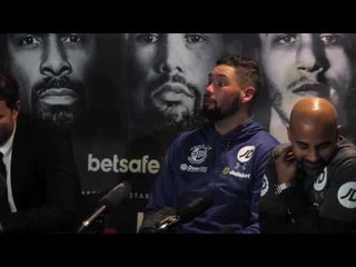 Tony Bellew get's EMOTIONAL after his TKO fight win over David Haye.