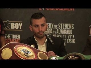 David Lemieux vs Curtis Stevens - POST FIGHT PRESS CONFERENCE
