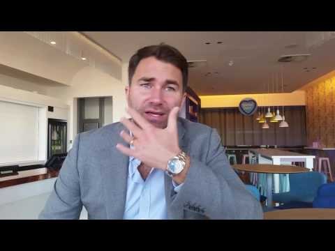 Eddie Hearn on Birmingham show, Bellew-Haye, Joshua-Klitschko, Brook-Spence Boxing Show