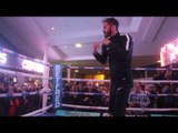 Jorge Linares-VERY SHORT media workout boxing