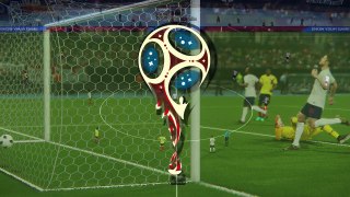 COLOMBIA vs ENGLAND  Full Match & All Goals  World Cup 2018  PES 2018 HD