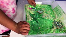 MIXING ALL OUR GIANT SLIMES IN A POOL - GIANT SLIME SMOOTHIE