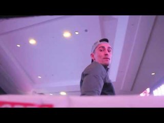 TEAM CROLLA AND TEAM LINARES BACKSTAGE BANTER