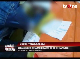 Tangis Haru Keluarga Korban Tenggelamnya KM Lestari Maju