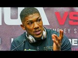 Anthony Joshua POST FIGHT PRESS CONFERENCE | After Beating Wladimir Klitschko