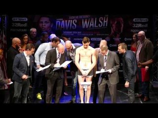 Joe Pigford v Aarron Morgan Weigh In