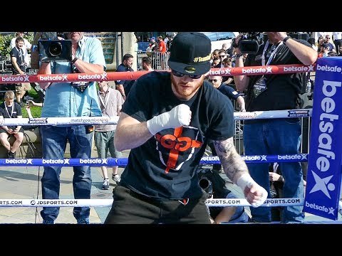 George Groves SHADOW BOXING Workout vs Fedor Chudinov