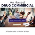 Here's what a drug ad would look like if they actually showed the side effects