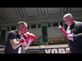 Liam Walsh SPEED & TIMING CRACKS PADS! Complete Workout vs Liam Walsh