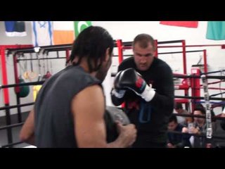 Sergey Kovalev POUNDS SHIELD Workout vs Andre Ward REMATCH