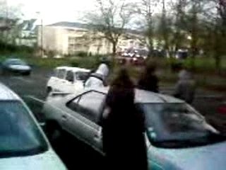 CRS devant le lycée Vauban 11/12/07