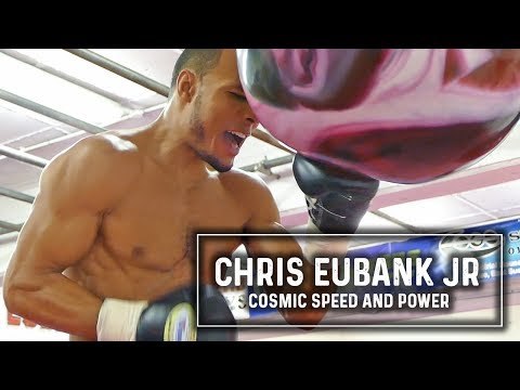 Chris Eubank Jr SHOWS COSMIC SPEED & POWER | Punch Balloon Workout | vs Arthur Abraham