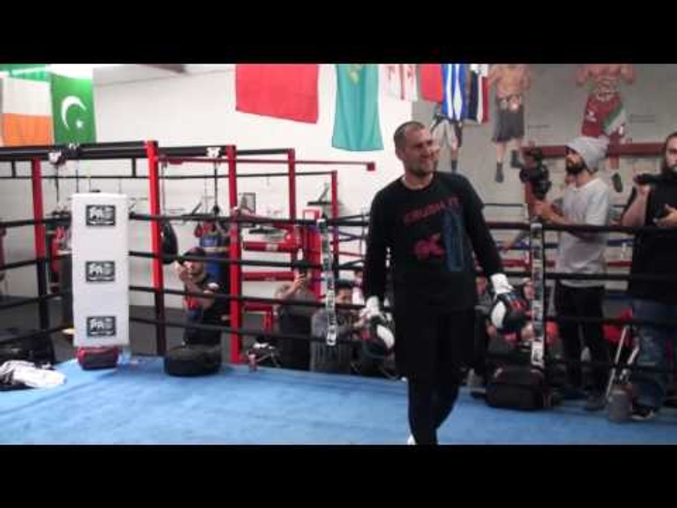 Sergey Kovalev COMPLETE MITT WORKOUT vs Andre Ward REMATCH