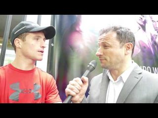 Robbie Davies Jnr " did not want to show too much" ahead of his clash with Michal Syrowatka