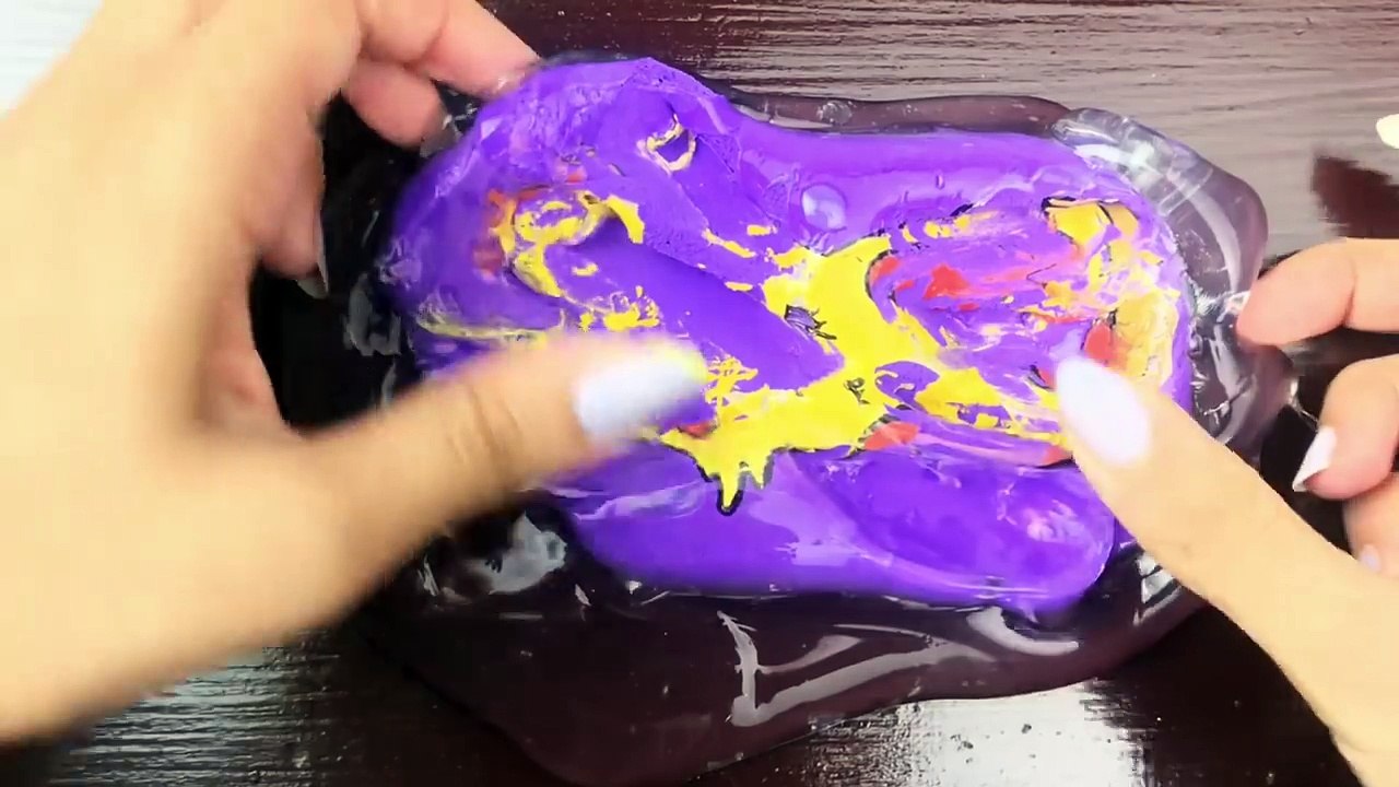 تحدي الرسم على السلايم؟! رسمت بنت وبيتزا !!