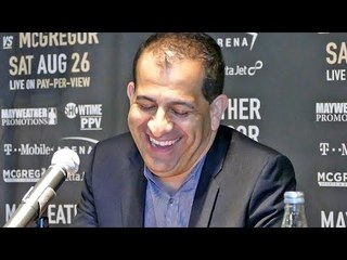 Stephen Espinoza: DO YOU MIND BEING CALLED A WEASEL?? | London Mayweather vs McGregor