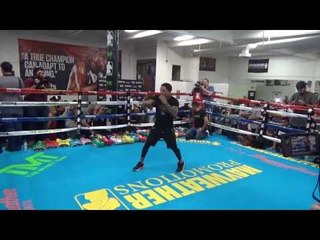 Gervonta Davis SHADOW BOXING Ahead Of Francisco Fonseca FIGHT On August 26th