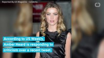 Actress Amber Heard Explains 