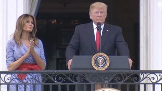 The President And First Lady At White House Picnic