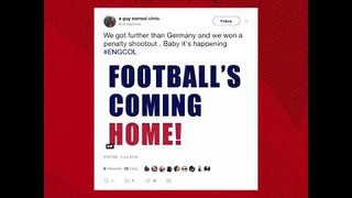 Twitter reacts perfectly to England’s win over Colombia