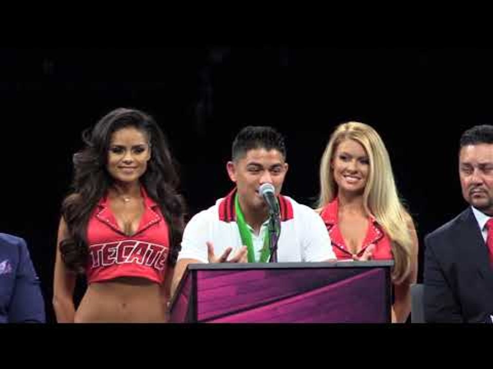 Joseph Diaz - ggg V Canelo Undercard post figh press conference