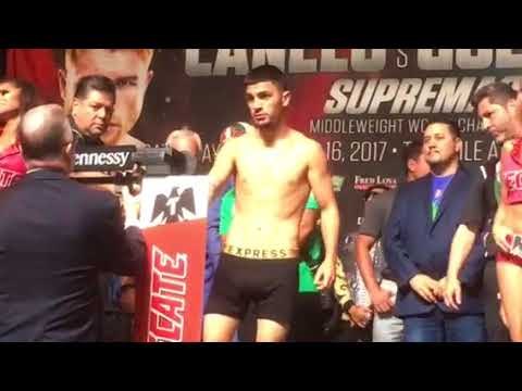 Diego De La Hoya vs Randy Caballero WEIGH IN