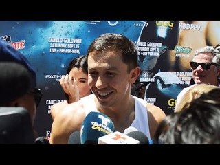GGG Golovkin WORKOUT & Comments vs Canelo Alvarez