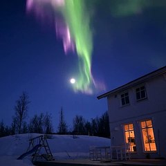 The Aurora Borealis in Norway is absolutely stunning