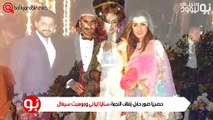 صور حصرية من حفل زفاف النجمة سنايا إيراني وموهيت سيغال