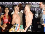 Jorge Linares and Luke Campbell Weigh-in and FACE-OFF in Los Angeles