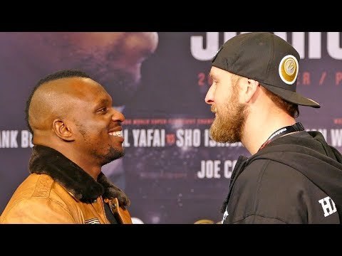 DILLIAN WHYTE vs ROBERT HELENIUS | SMILES CONFIDENTLY AT HELENIUS