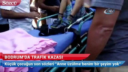 Bodrum'da trafik kazası